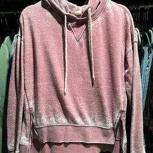 Women's Pink Hoodie Sweater